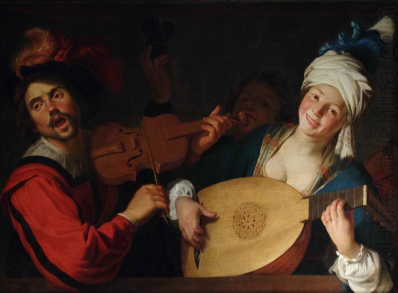 Gerard van Honthorst Le Concert china oil painting image